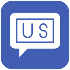 Message Us vector icon. Can be used for Contact Us iconset.