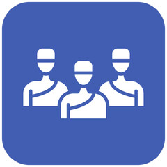 Group vector icon. Can be used for Hajj Pilgrimage iconset.