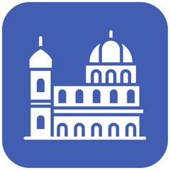 Florence Cathedral vector icon. Can be used for Italy iconset.