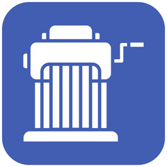 Italian Pasta Maker vector icon. Can be used for Italy iconset.