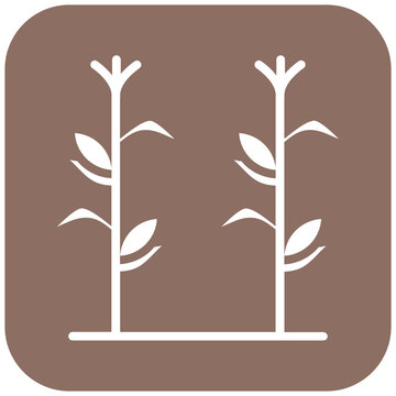 recommend clip art: Cornstalks vector icon. Can be used for Festa Junina iconset.