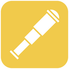 Monocular vector icon. Can be used for Ocean iconset.