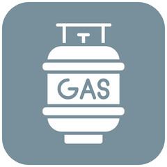 Gas vector icon. Can be used for Manufacturing iconset.