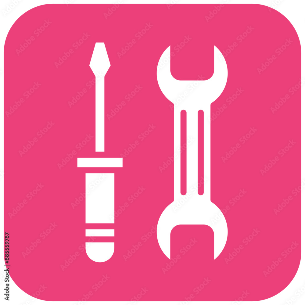 Canvas Prints Tool vector icon. Can be used for Manufacturing iconset.