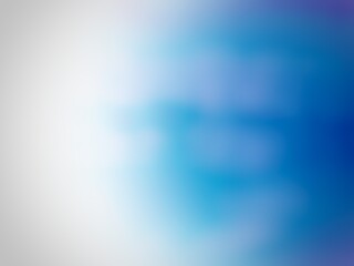 Blue white fade abstract blue background, bokeh background, blue sky with white ray abstract background, gradient degrade light of silver and green blue wind