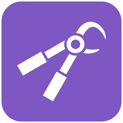 Forceps vector icon. Can be used for Shoemaker iconset.