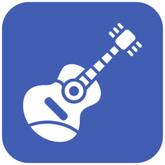 Guitar vector icon. Can be used for Oktoberfest iconset.