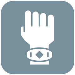 Bracelet vector icon. Can be used for Luxury iconset.