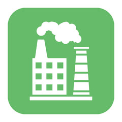 Naklejka premium Air Pollution vector icon. Can be used for Global Warming iconset.