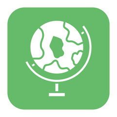 Earth vector icon. Can be used for Global Warming iconset.