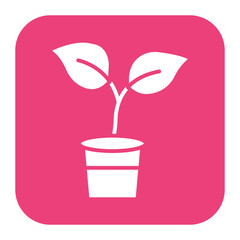 Plants vector icon. Can be used for Global Warming iconset.