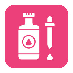 Essentail Oil vector icon. Can be used for Spa iconset.