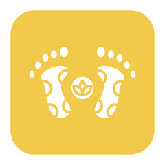 Foot Spa vector icon. Can be used for Spa iconset.