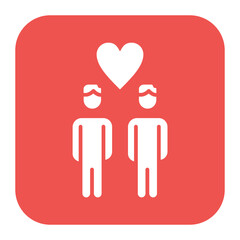 Friends vector icon. Can be used for Vacation Planning iconset.