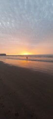 Fototapeta premium sunset on the beach