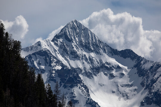 Snow-Covered Wilson Peak