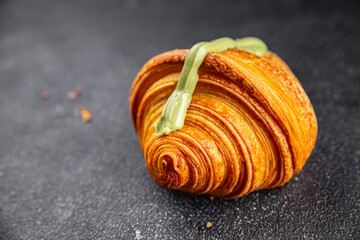 croissant sweet baking fresh bakery delicious appetizer meal food snack on the table copy space food background
