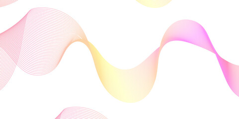 Abstract modern background futuristic energy sound waves technology concept background. Design element. Abstract frequency sound wave lines and technology curve lines background.design used for banner