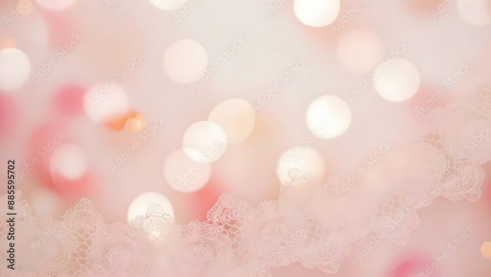 Poster bokeh background