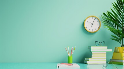 An inspiring productivity scene showcasing efforts to enhance efficiency, streamline workflow, and meet goals, emphasizing the importance of deadlines in driving success.