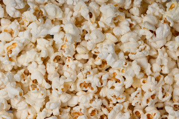 Popcorn texture background