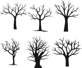 Fototapeta premium Trees and trunk Vector logo design