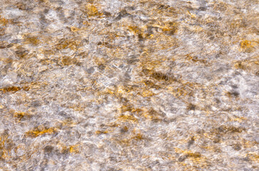 water flow of little stream