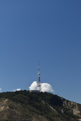 radar tower on the island of island