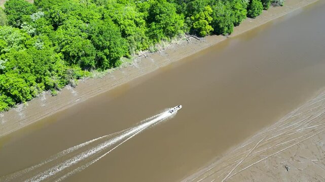 boat in the Louisiana swamp, Avery island, bayou,
