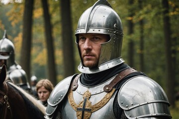 portrait of Teutonic Knight