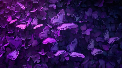 Purple Butterfly Dreams