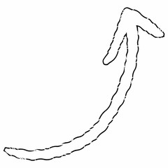 Arrow direction indicator design banner.