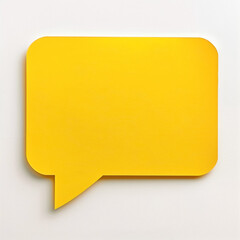 sticky note thought bubble