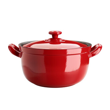 recommend clip art: Red kitchen casserole pot clip art