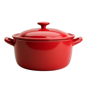 recommend clip art: Red kitchen casserole pot clip art