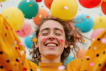 In a supernatural scene, the International Day of Happiness radiates joy and positivity, bringing people together in celebration
