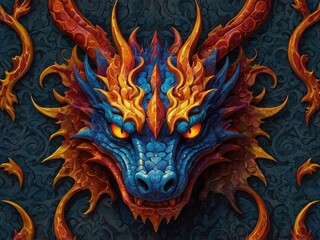 Tiger lion dragon wallpaper fiction face leopard forest