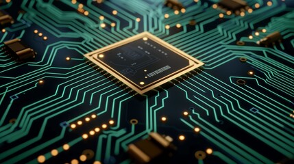 Detailed circuit board layout