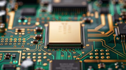 Detailed circuit board layout