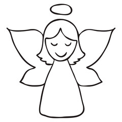 Angel with Halo and Wings.ai