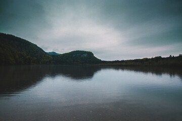 Lac de Bonlieu, Jura, France
