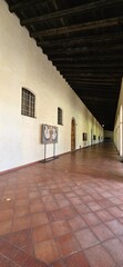 corridor in the building
