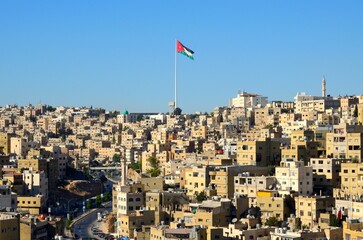 Raghadan flagpole, Amm&aacute;n, Jordania.