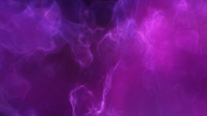 Illustration of a space cosmic background of supernova nebula and stars, glowing mysterious universe
