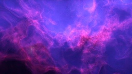 Illustration of a space cosmic background of supernova nebula and stars, glowing mysterious universe
