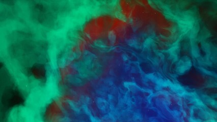 Illustration of a space cosmic background of supernova nebula and stars, glowing mysterious universe
