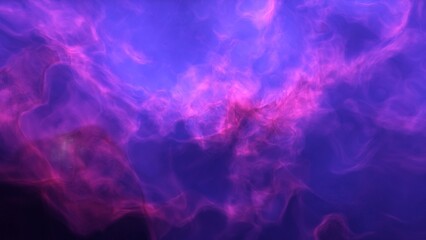 Illustration of a space cosmic background of supernova nebula and stars, glowing mysterious universe
