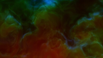 Illustration of a space cosmic background of supernova nebula and stars, glowing mysterious universe
