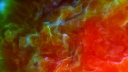 nebula gas cloud in deep outer space
