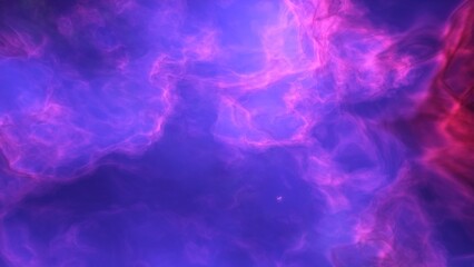 Illustration of a space cosmic background of supernova nebula and stars, glowing mysterious universe
